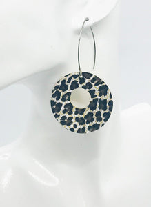 Genuine Cheetah Leather Earrings - E19-235