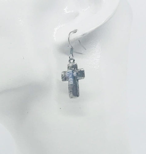 Cross Dangle Earrings - E19-243