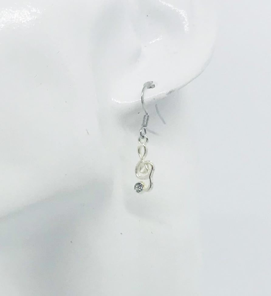 Rhinestone Dangle Earrings - E19-244