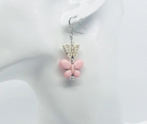 Glass Bead Dangle Earrings - E19-247
