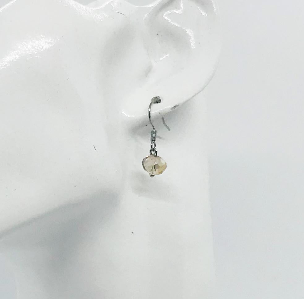 Glass Bead Dangle Earrings - E19-252