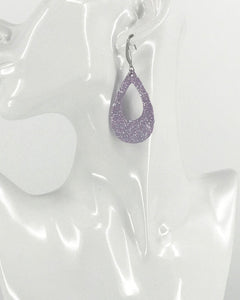 Lilac Genuine Leather Earrings - E19-2606