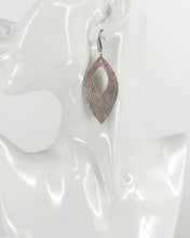 Load image into Gallery viewer, Rose Gold Leather Earrings - E19-2618