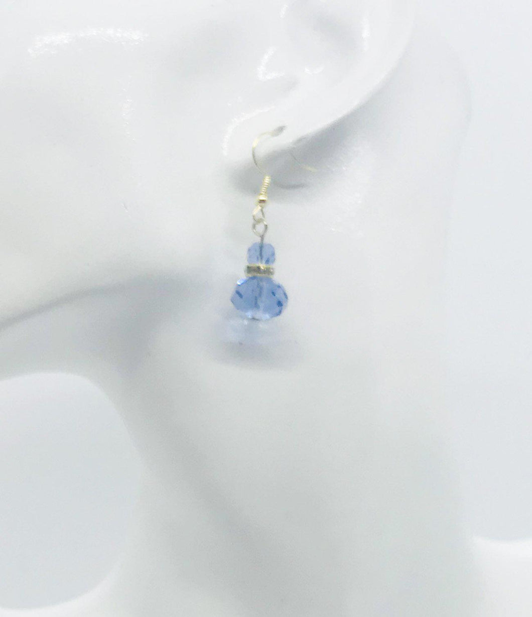Glass Bead Dangle Earrings - E19-262