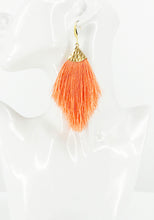 Load image into Gallery viewer, Large Tassel Pendant Earring - E19-2765