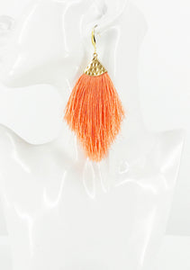 Large Tassel Pendant Earring - E19-2765