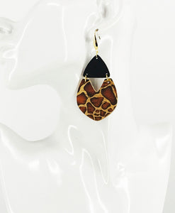 Giraffe Cork Earrings - E19-2940