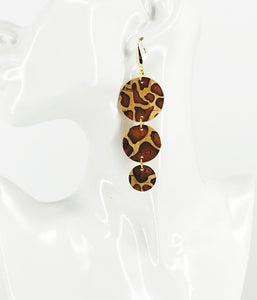 Giraffe Cork Earrings - E19-2944