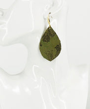 Load image into Gallery viewer, Camouflage Genuine Leather Earrings - E19-2975