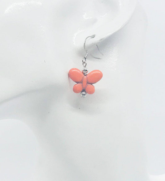 Glass Bead Dangle Earrings - E19-299