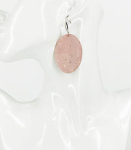 Load image into Gallery viewer, Pink Portuguese Cork Earrings - E19-3010