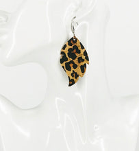 Load image into Gallery viewer, Leopard Cork Earrings - E19-3011