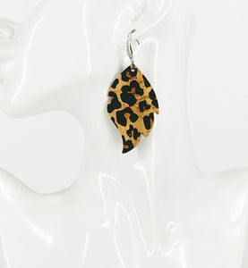 Leopard Cork Earrings - E19-3011