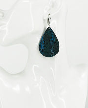 Load image into Gallery viewer, Turquoise Portuguese Cork Earrings - E19-3012