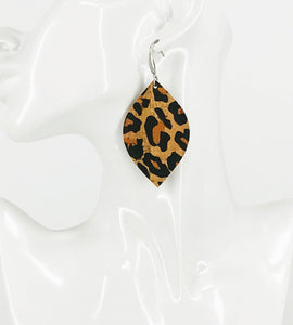 Leopard Cork Earrings - E19-3016