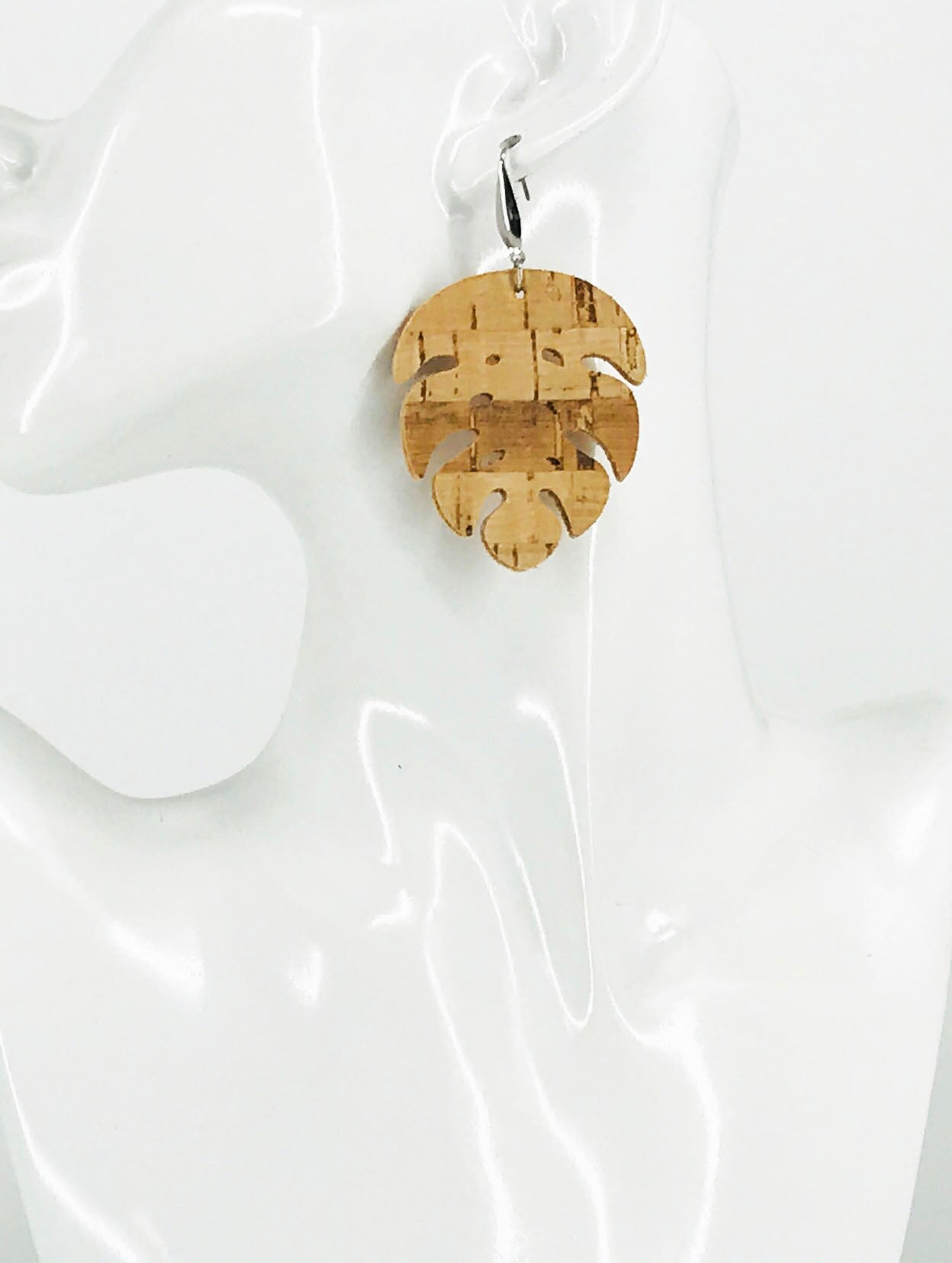 Natural Cork Earrings - E19-3026