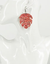 Load image into Gallery viewer, Red Cork Earrings - E19-3030