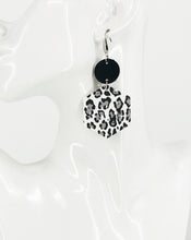 Load image into Gallery viewer, Leopard Faux Leather Earrings - E19-3054
