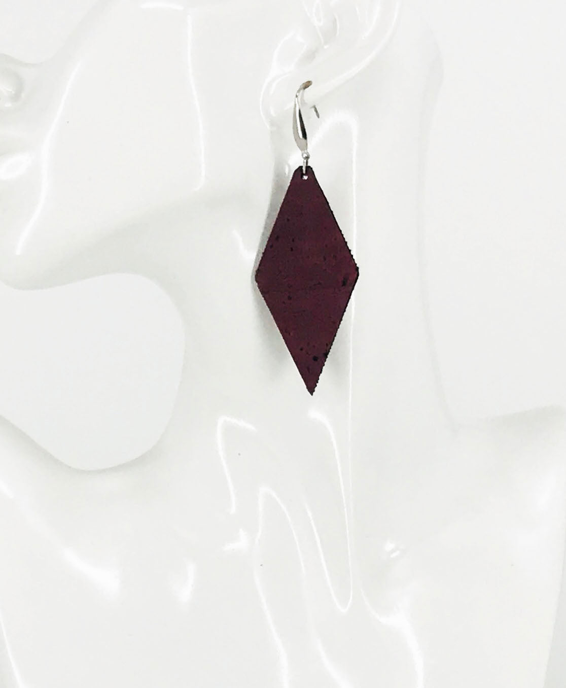 Portuguese Purple Cork Earrings - E19-3055