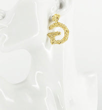 Load image into Gallery viewer, Large Metal Geometric Dangle Stud Earrings - E19-3110