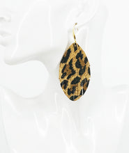 Load image into Gallery viewer, Mini Cheetah Suede Leather Earrings - E19-3396