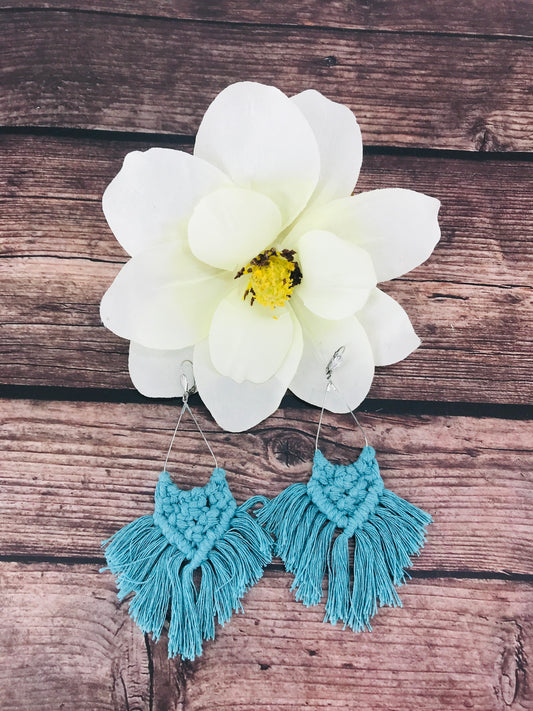 Boho Macrame' Tassel Earrings - E19-3457