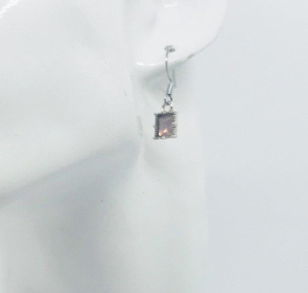 Rhinestone Dangle Earrings - E19-347