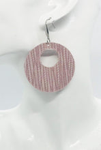 Load image into Gallery viewer, Light Pink Genuine Leather Earrings - E19-363