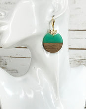 Load image into Gallery viewer, Half Moon Pendant Earrings - E19-4116