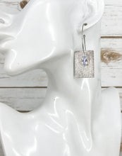 Load image into Gallery viewer, CZ Pendant Hoop Earrings - E19-4147