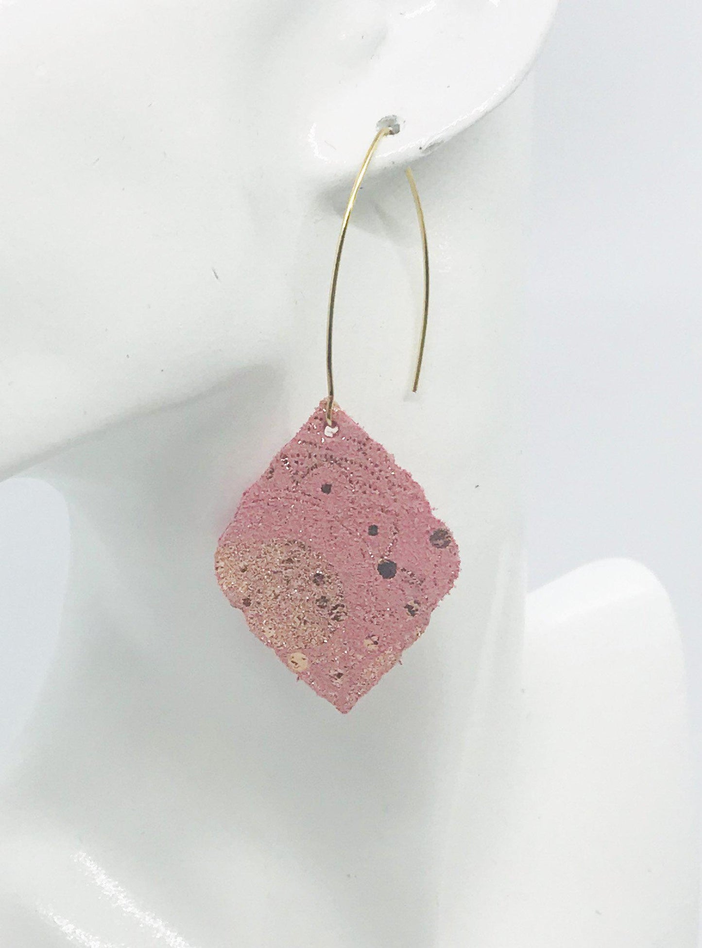 Genuine Leather Earrings - E19-422