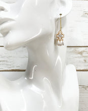 Load image into Gallery viewer, Crystal Pendant Earrings - E19-4269