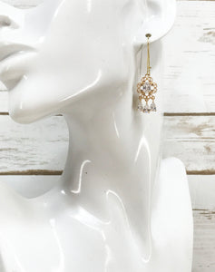 Crystal Pendant Earrings - E19-4269