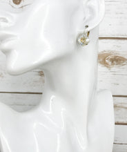 Load image into Gallery viewer, Cushion Cut Crystal Earrings - E19-4293