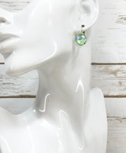 Load image into Gallery viewer, Cushion Cut Crystal Earrings - E19-4298