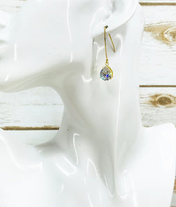 CZ Pendant Earrings - E19-4362