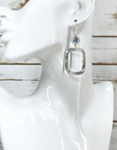 Crystal & Pendant Earrings - E19-4387