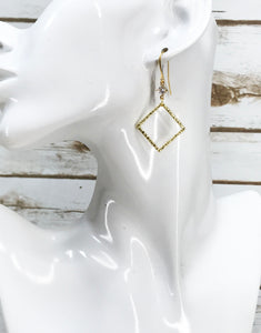 CZ Pendant Earrings - E19-4393