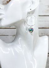 Load image into Gallery viewer, Rhinestone &amp; Pendant Earrings - E19-4410