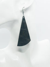 Load image into Gallery viewer, Chocolate Alligator Leather Earrings - E19-513