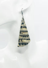Load image into Gallery viewer, Bronze Tipped Genine Leather Earrings - E19-514