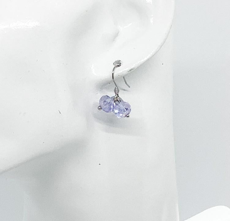 Glass Bead Dangle Earrings - E19-551