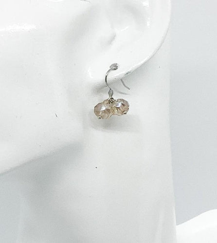 Glass Bead Dangle Earrings - E19-554