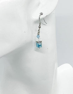 Glass Bead Dangle Earrings - E19-584