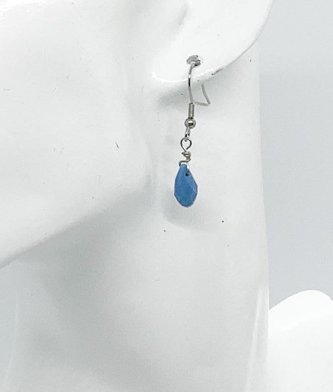 Glass Bead Dangle Earrings - E19-588