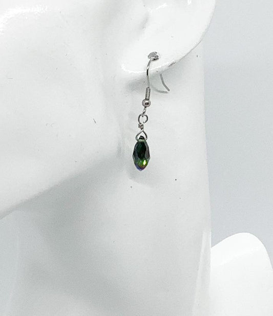 Glass Bead Dangle Earrings - E19-589