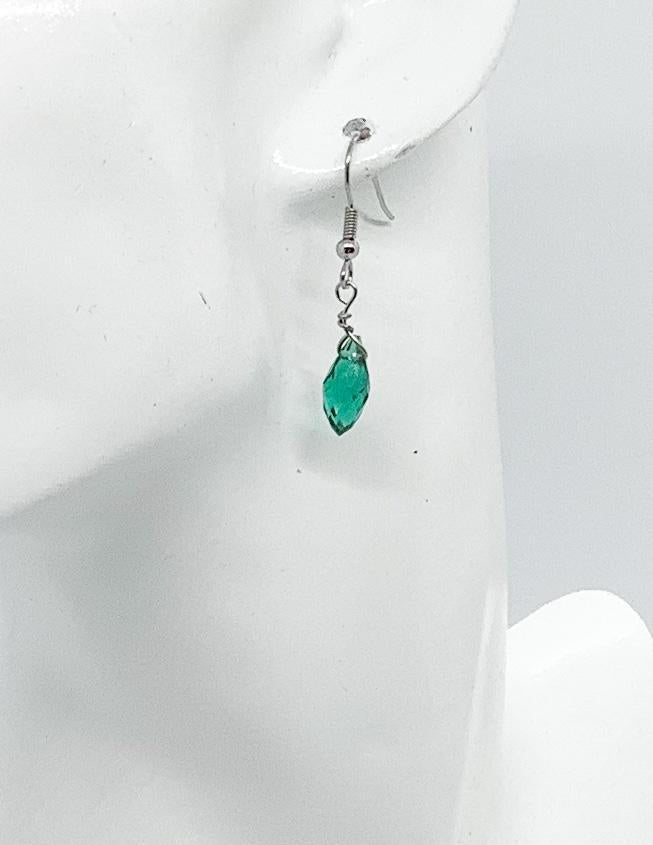 Glass Bead Dangle Earrings - E19-591