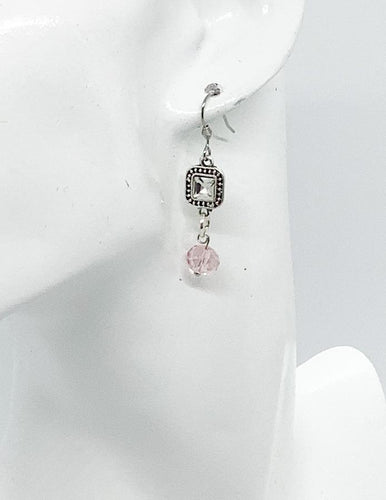 Rhinestone Dangle Earrings - E19-597