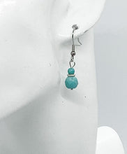 Load image into Gallery viewer, Glass Bead Dangle Earrings - E19-601