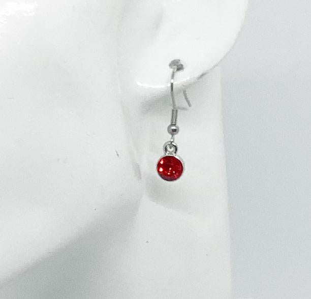 Kid's Rhinestone Dangle Earrings - E19-621